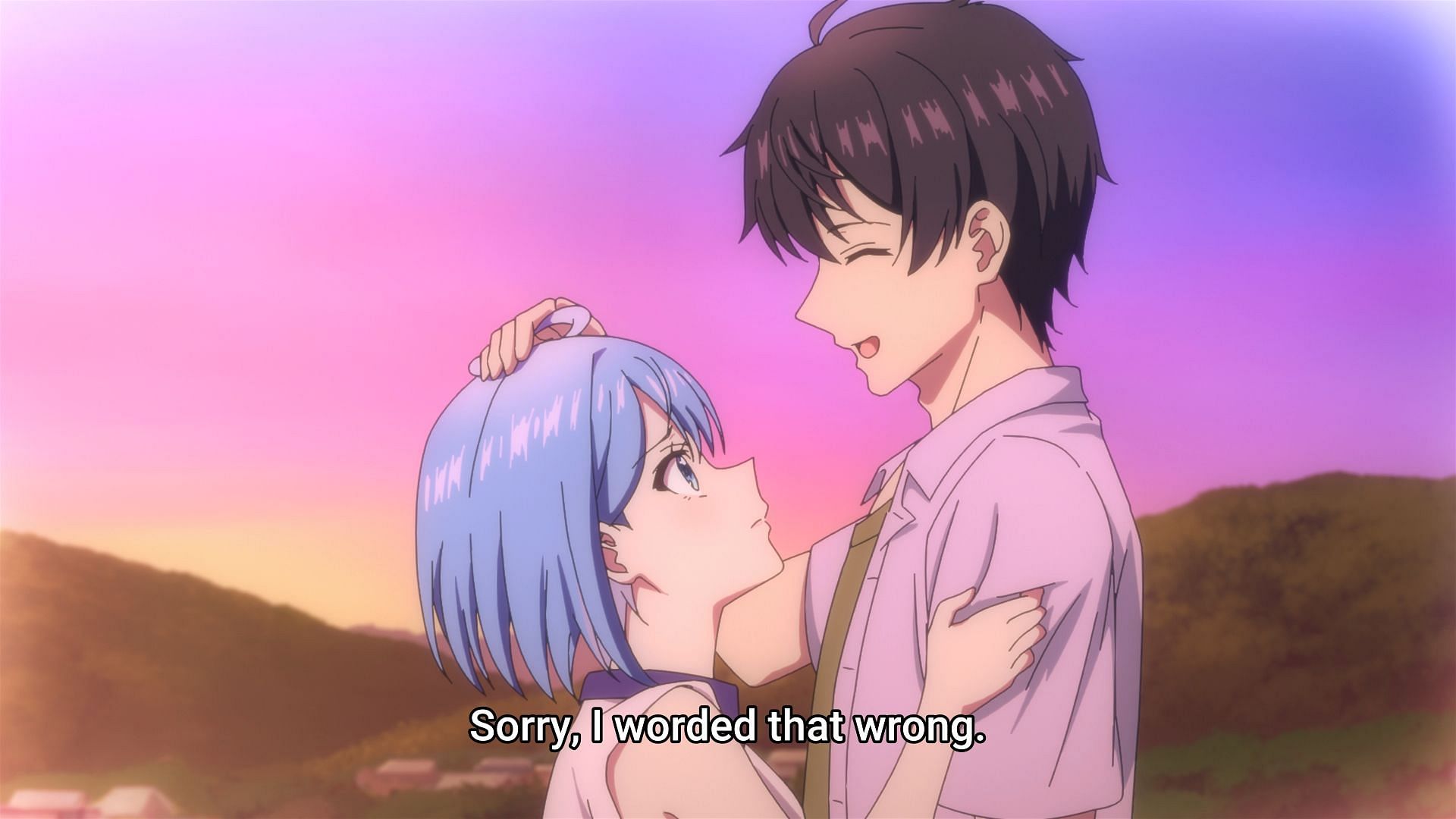 Yuu and Himari in Can a Boy-Girl Friendship Survive? episode 12 (Image via J.C.Staff)